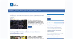 Desktop Screenshot of eresnoticia.com